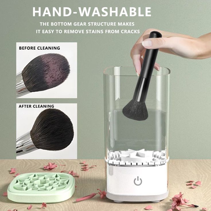 Electric Makeup Brush Cleaner & Dryer (USB Automatic)