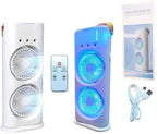 Dual Turbo Air Cooler Fan with Remote Control